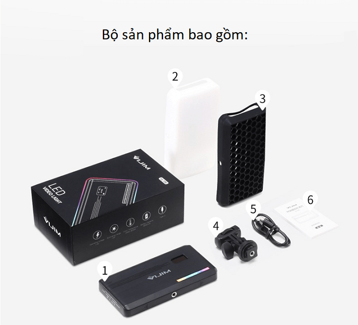 Đèn led video Ulanzi VIJIM VL196 RGB
