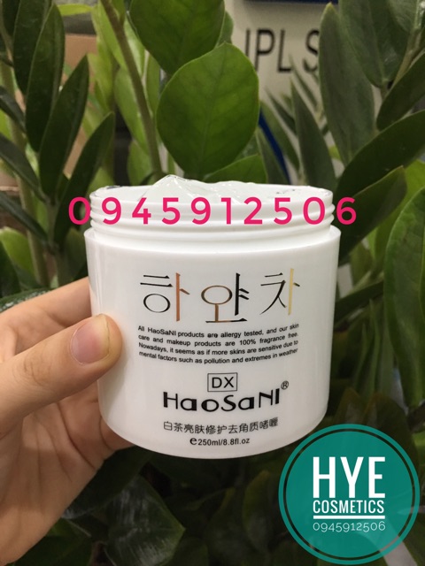 Kem tẩy da chết Haosani DX