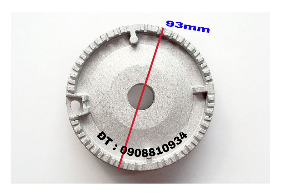 Mâm chia lửa bếp ga âm / đầu đốt bếp gas đôi Malloca AS-920/AS-9102B/AS-9103B/AS-9502W/AS-720