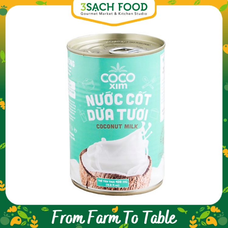 Nước cốt dừa tươi COCOXIM - hộp 400ml