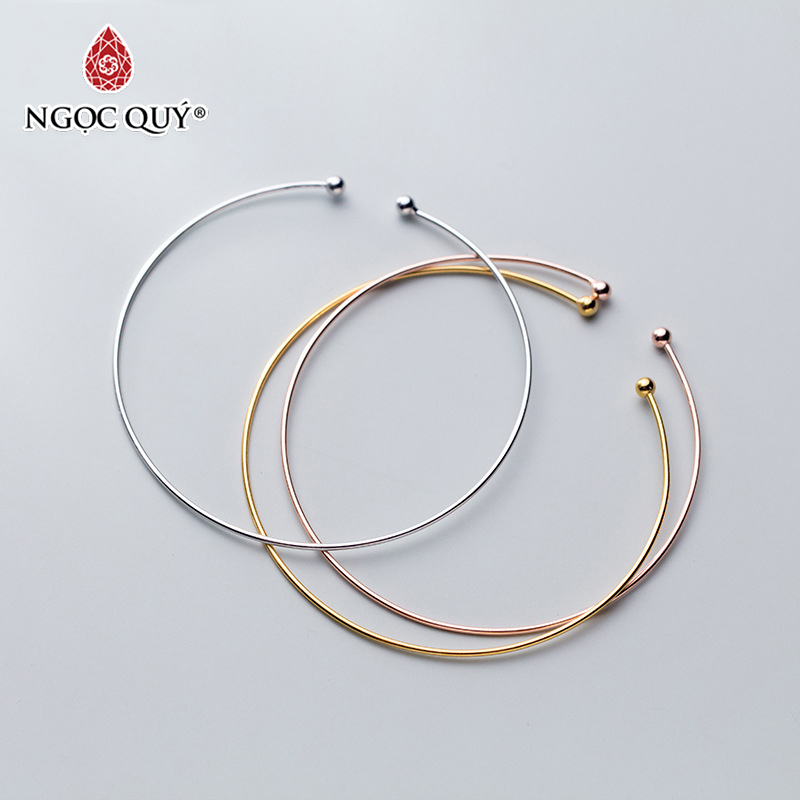 Lắc tay bạc - Ngọc Quý Gemstones