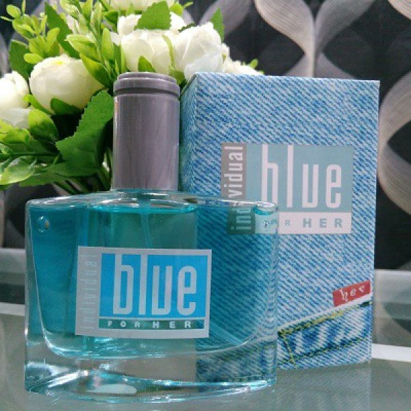 Bộ 5 Nước hoa nữ Blue for Him 50 ml hương thơm nồng nàn dạng chai thủy tinh xịt