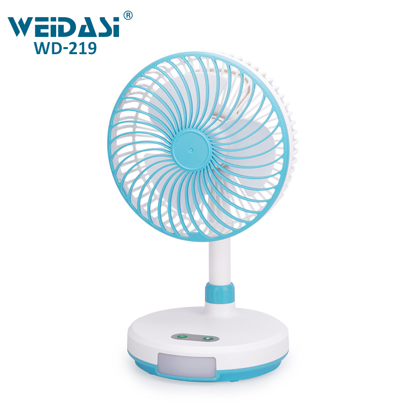 Quạt Mini Sạc Tích Điện WEIDASI WD-219