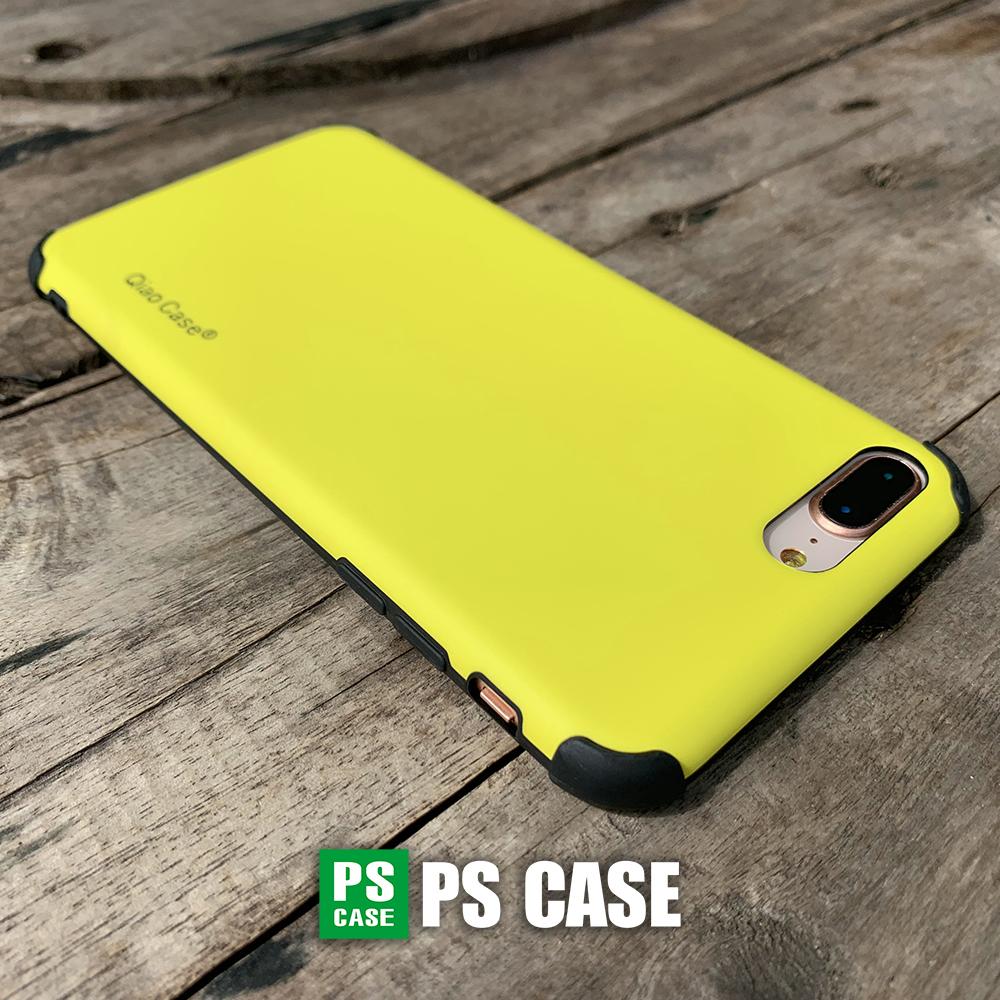 Ốp lưng chống sốc màu vàng cao cấp giành cho iPhone 7 Plus / iPhone 8 Plus  - PS Case phân phối