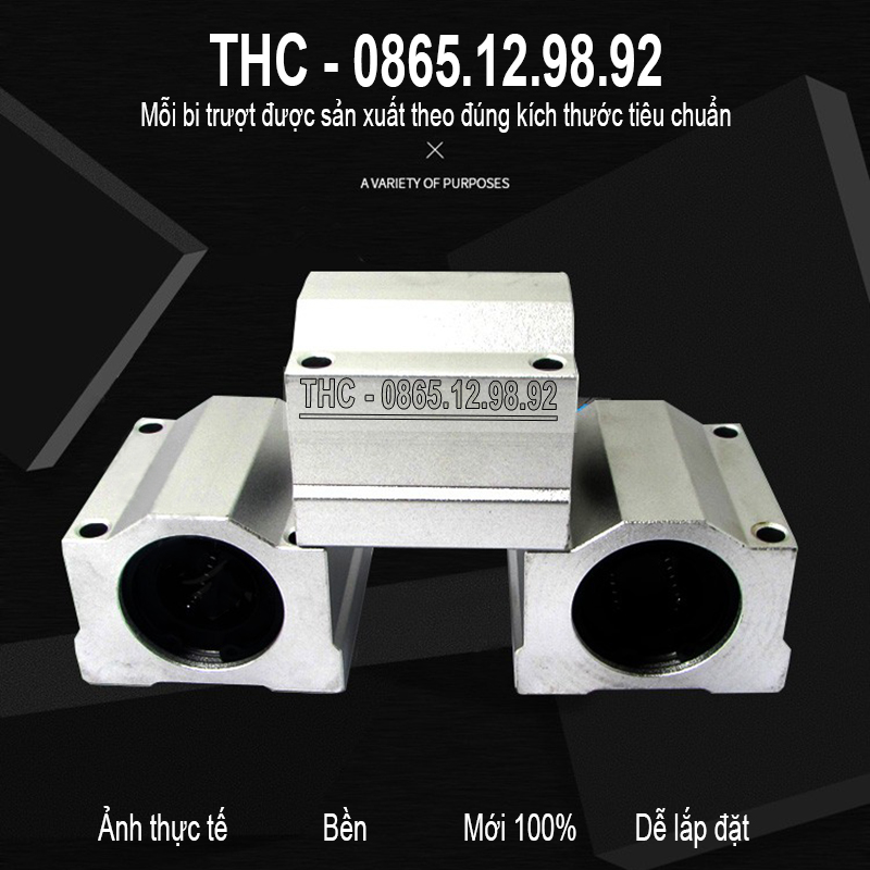 Bi trượt tròn SCS12 16 20 25UU