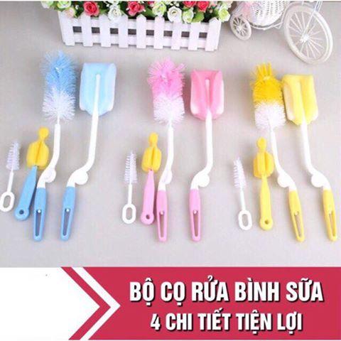 Cọ bình sữa 4 chi tiết moonship