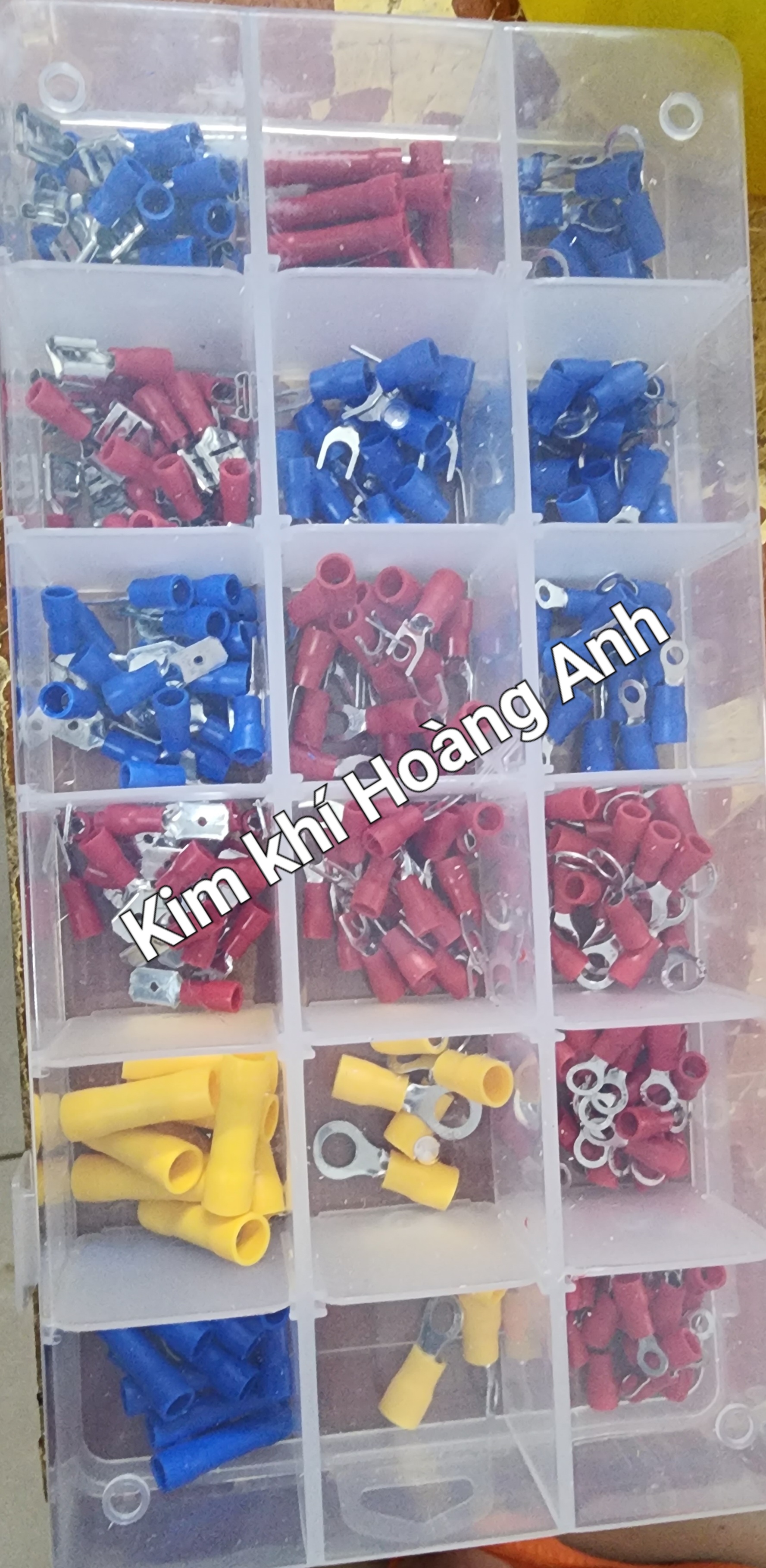 Đầu cos, hộp 300 đầu cos nôi dây điện các loại
