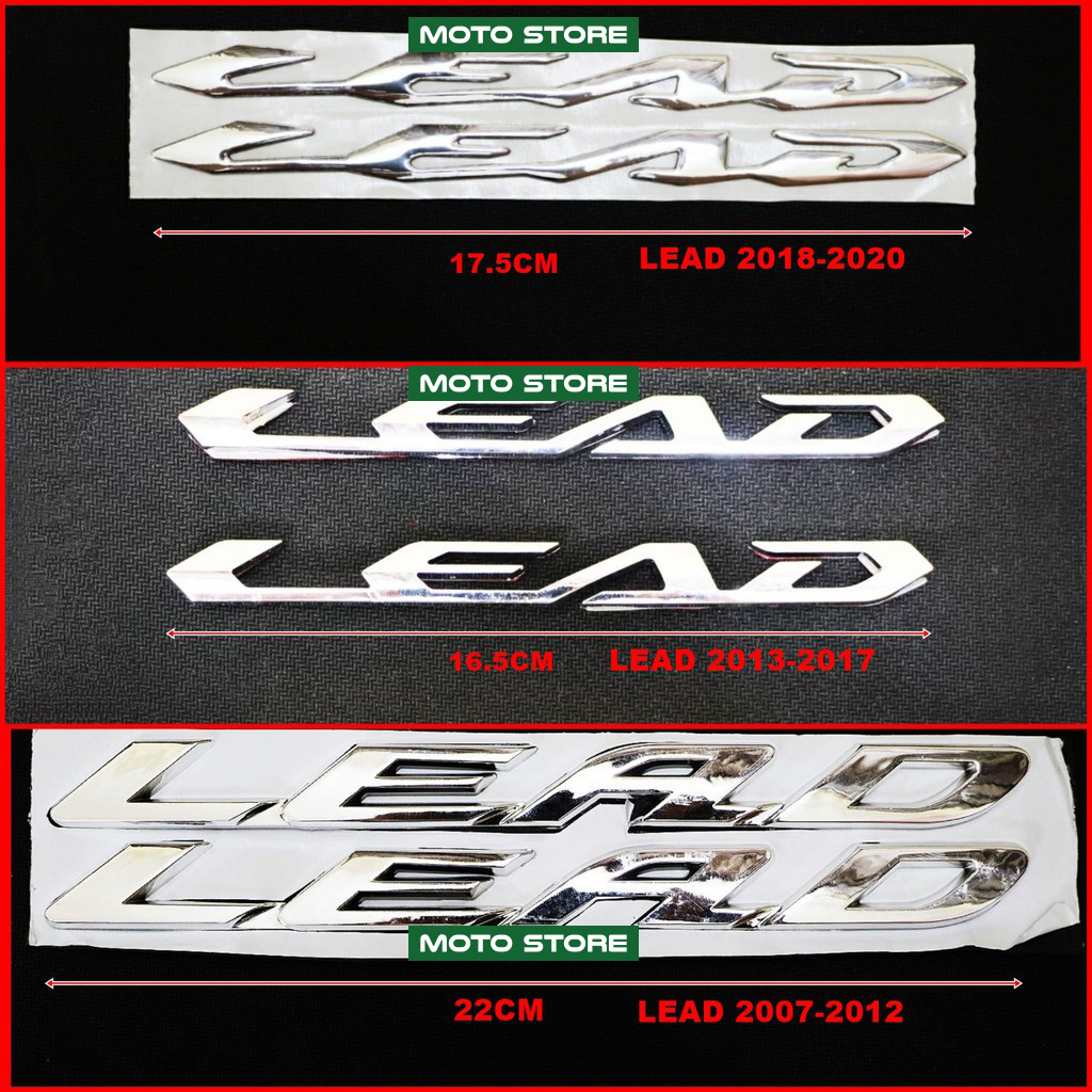 Tem Lead chữ nổi ( giá 1 cặp )