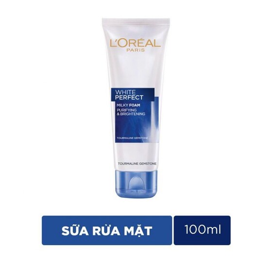 Sữa Rửa Mặt Làm Sạch Và Trắng Mịn Da Loreal Paris White
