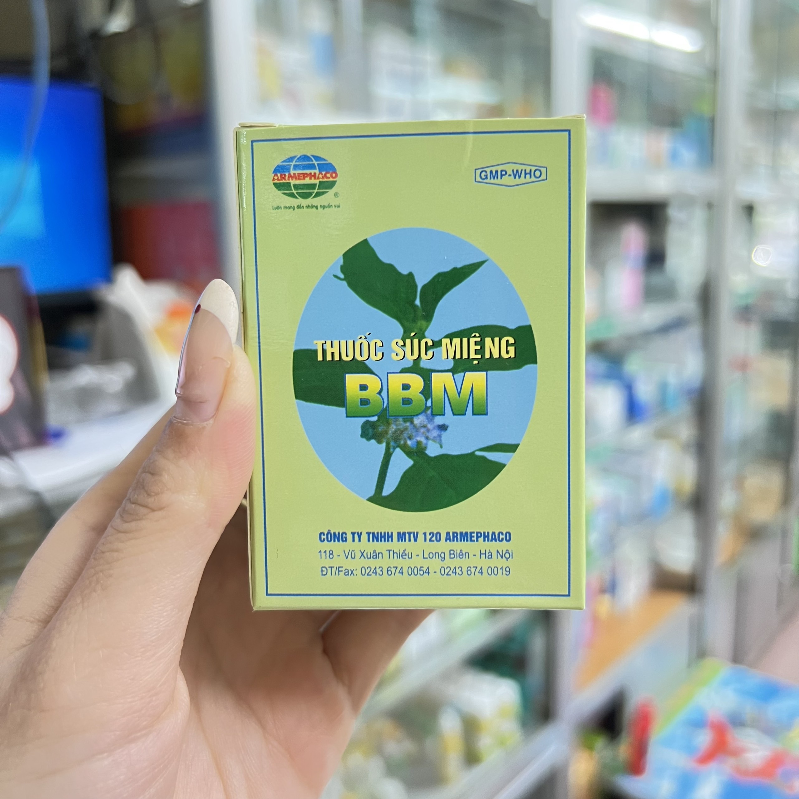 Súc miệng BBM hộp 12 túi