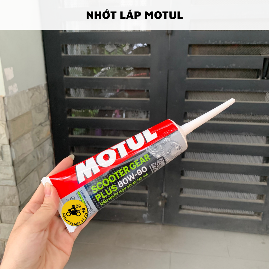Nhớt lap motul scooter gear plus - nhớt hộp số