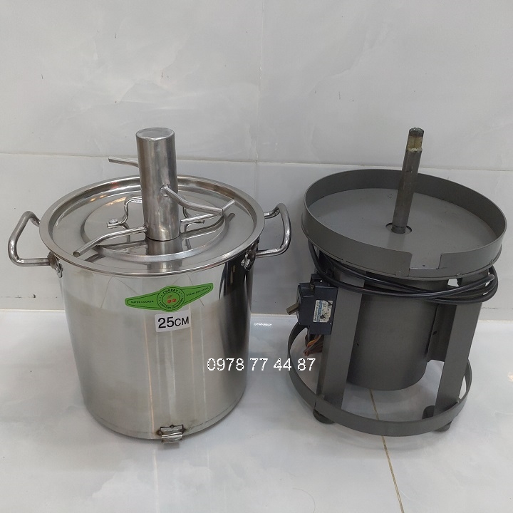 Máy đánh tơi thịt làm chà bông, ruốc 1HP