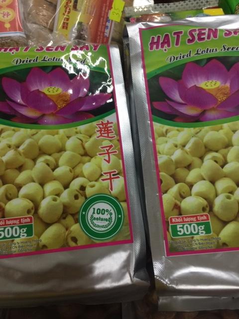 HẠT SEN SẤY - ĐẶC SẢN ĐÀ NẴNG combo 1GÓI 500gr