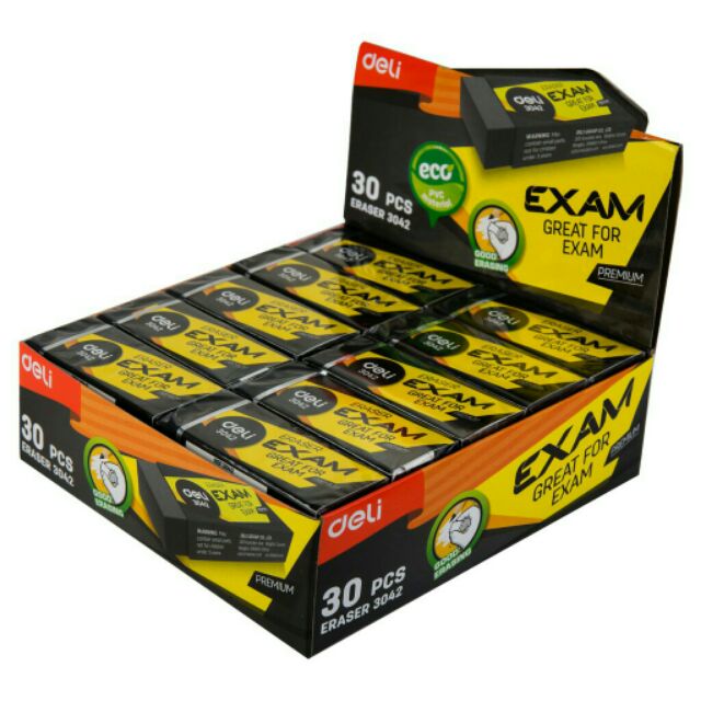 [HCM]Gôm đen deli cao cấp siêu sạch