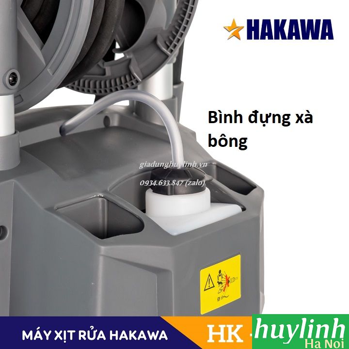 Máy xịt rửa xe Hakawa HK-2200W - 160 bar