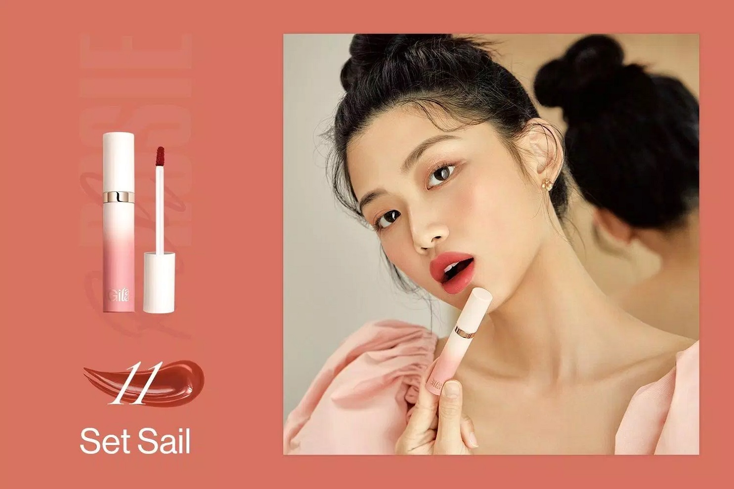 Son Kem Lì, Lâu Trôi Hàn Quốc Glamrr Q / Gilaa Long Wear Lip Cream