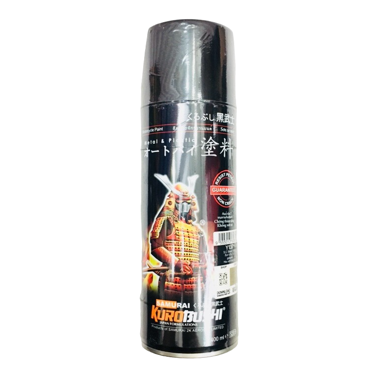 CHAI SƠN XỊT SAMURAI MÀU XÁM BẠC S.C MÃ Y137*