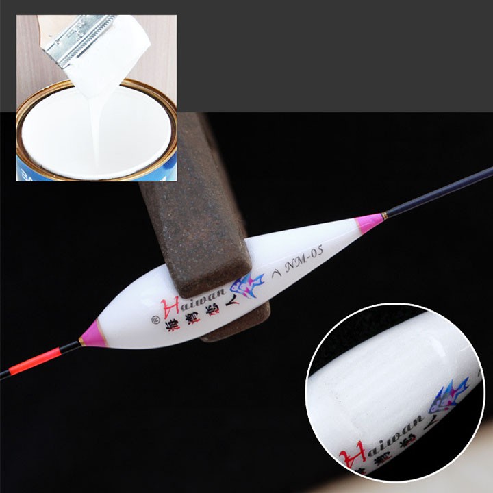 Phao câu cá nano trắng sứ độ nhạy cao