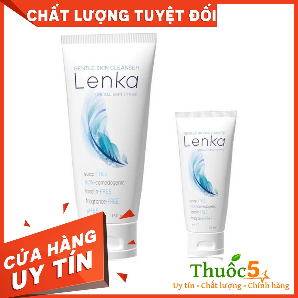 [Giá Gốc] Sữa rửa mặt dịu nhẹ Lenka - Nhất Nhất