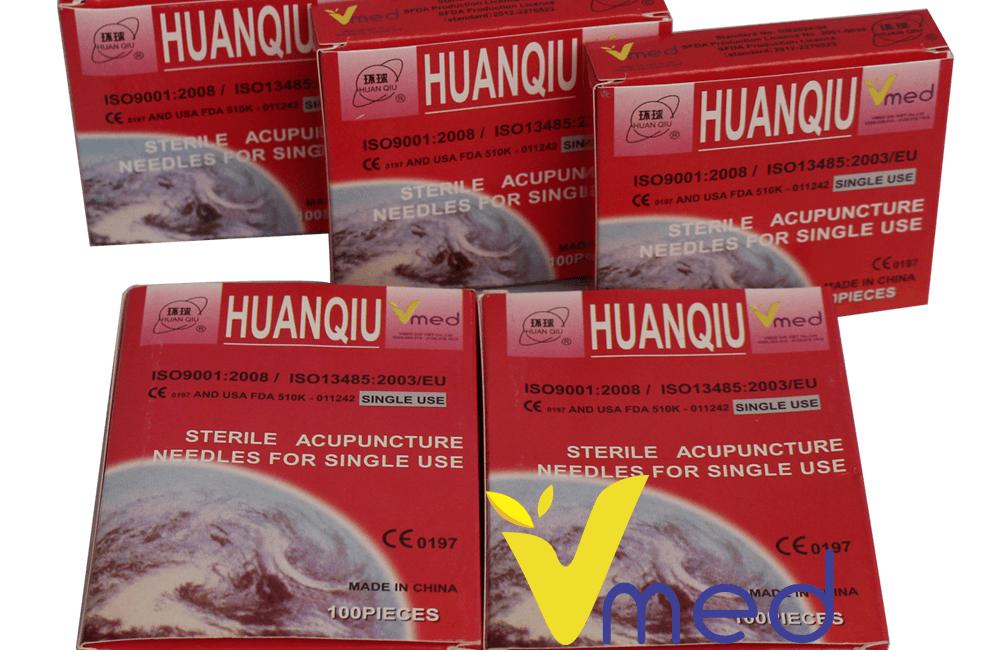 Kim châm cứu Hoàn Cầu (HuanQiu) Combo 5 hộp