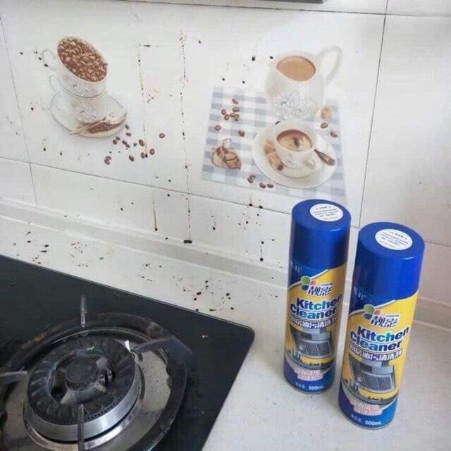 Chai xịt tẩy đa năng Kitchen cleaner nhà bếp siêu sạch