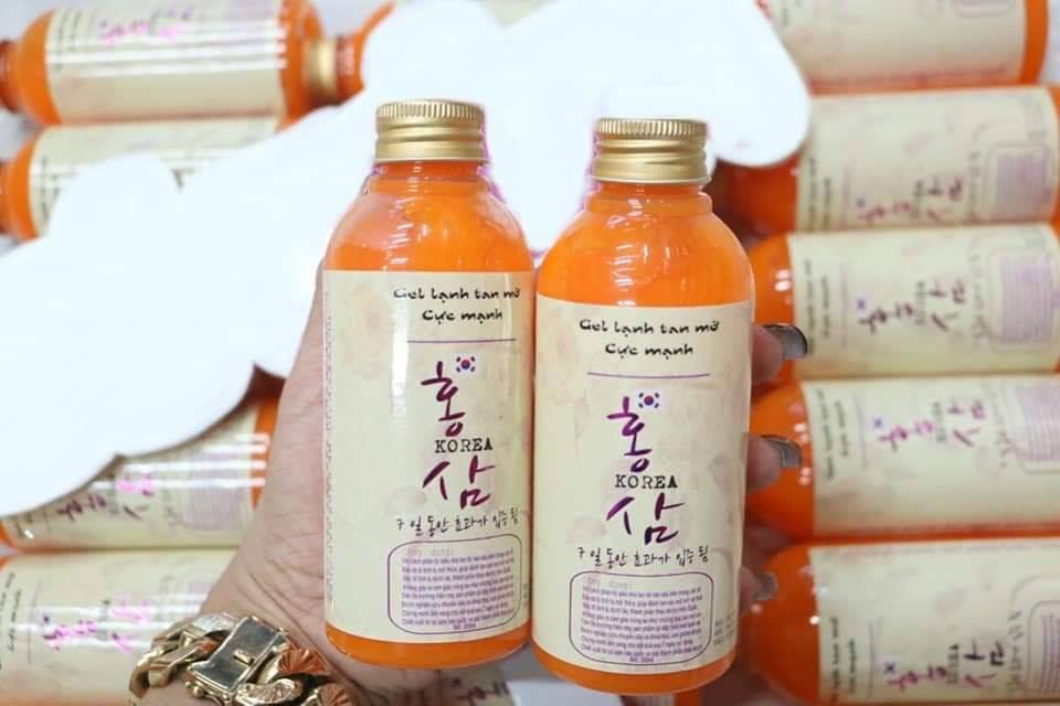 Gel lạnh tan mỡ cực mạnh hàn quốc