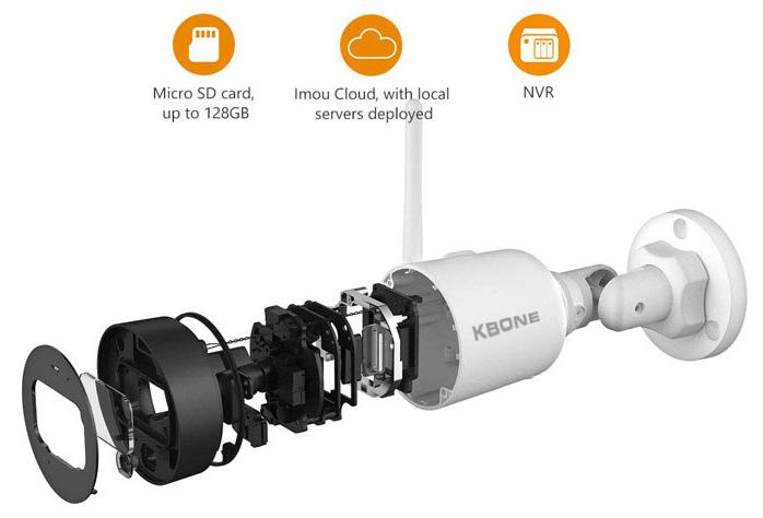 Camera IP Wifi KBONE KN-B41 4.0MP - Hàng Chính Hãng