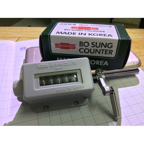 đếm số lượng hàn quốc