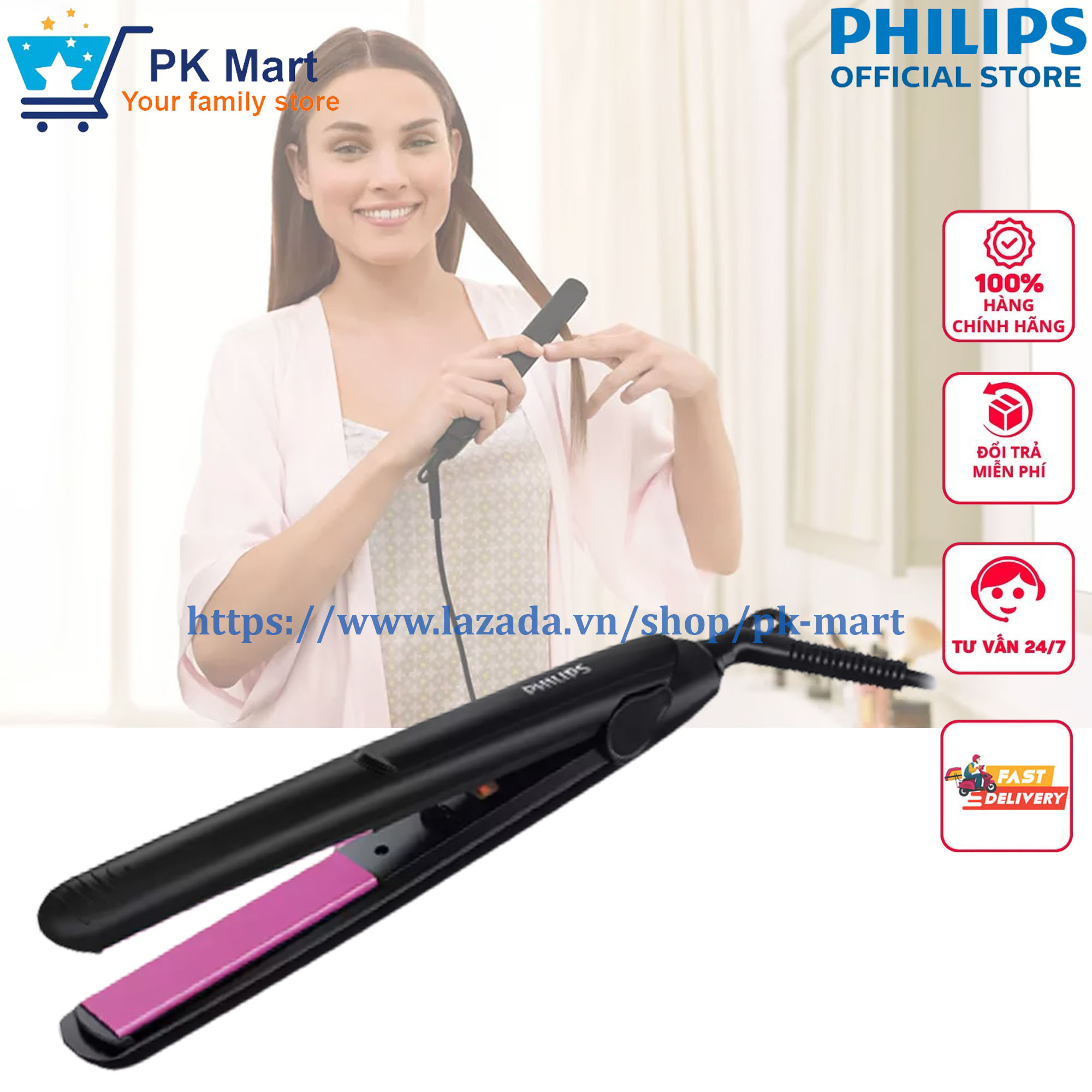Máy ép tóc Philips HP8401