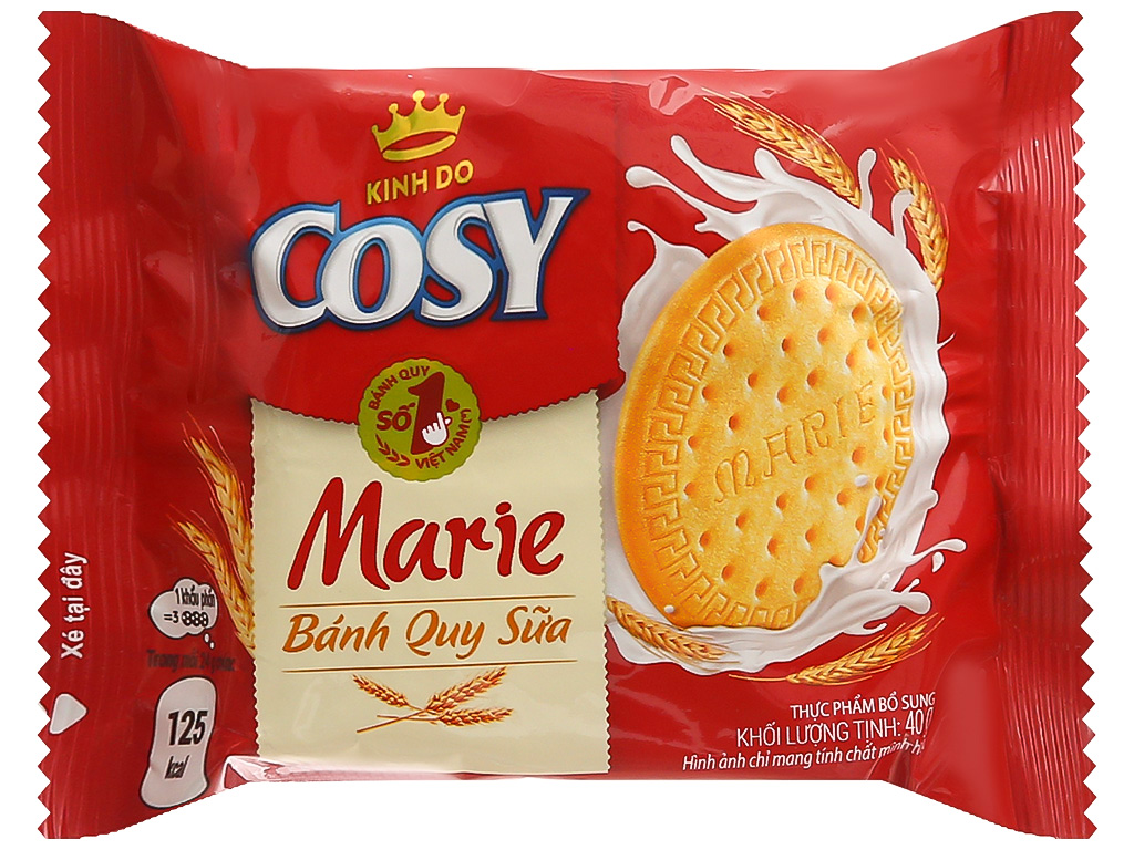 Bánh Quy Vị Sữa Cosy Marie (Gói 120g)