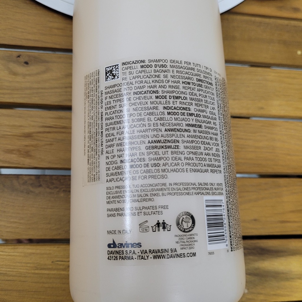 Dầu Gội xả Davines dưỡng ẩm absolute OI 1000ml