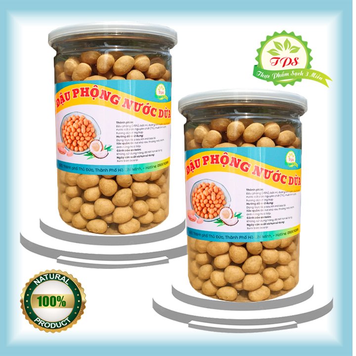 500g 300G đậu phộng da cá sấy nước cốt dừa thơm ngon
