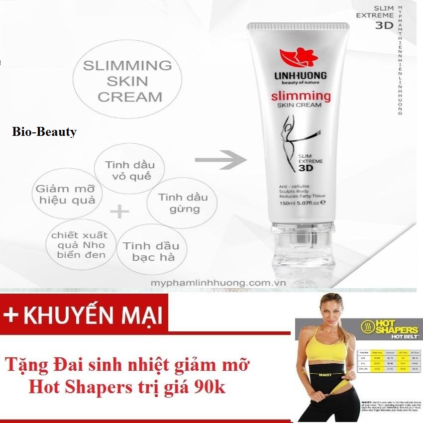 Kem tan mỡ Linh Hương 3D