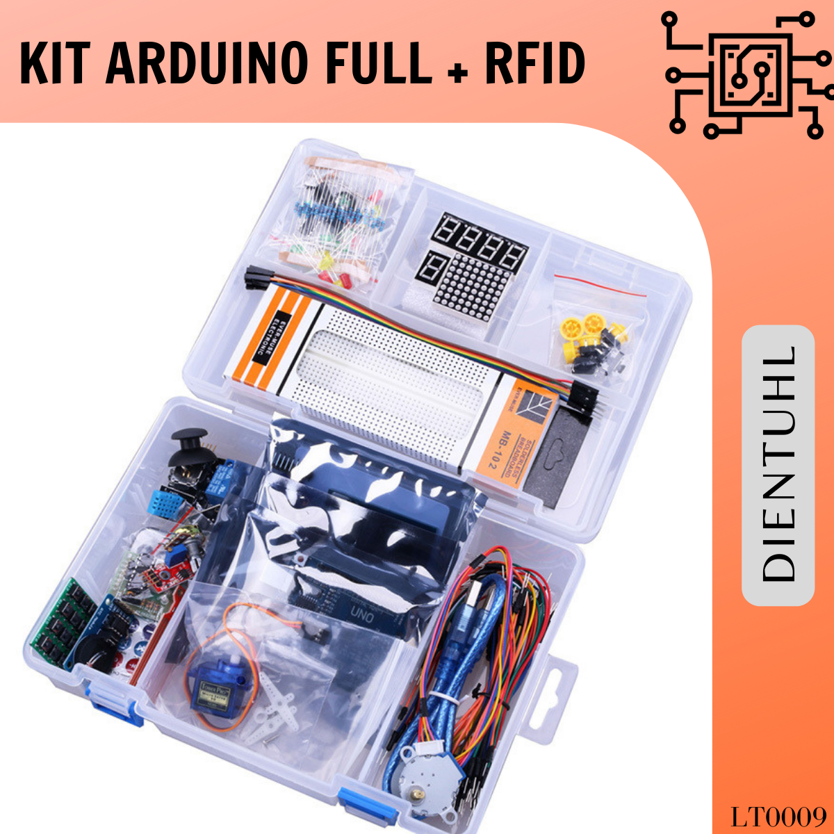 Bộ Kit Arduino Uno R3 Full Advance + RFID