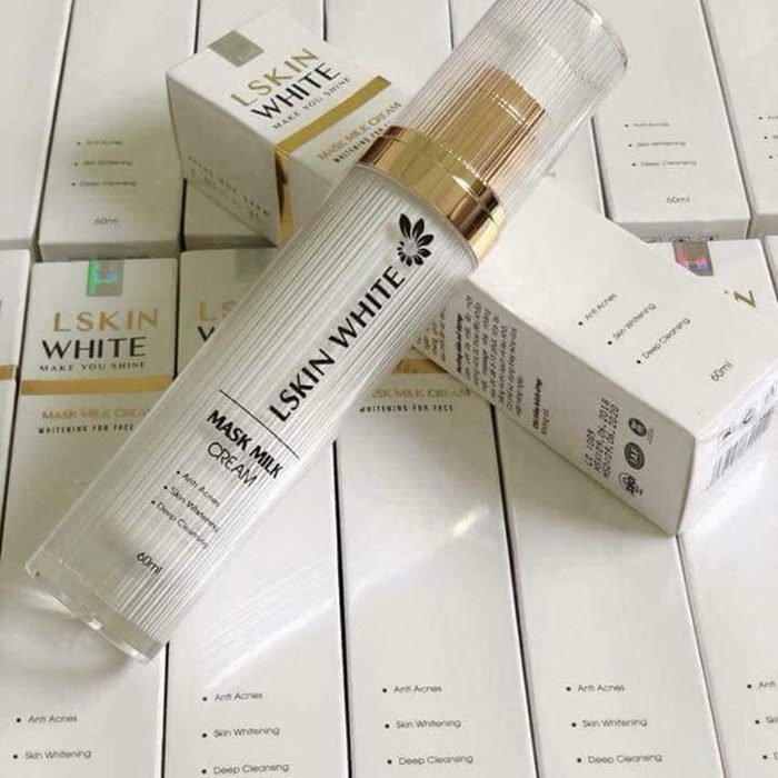 ủ trắng da mặt Ủ Trắng Kén Tằm LSKIN WHITE