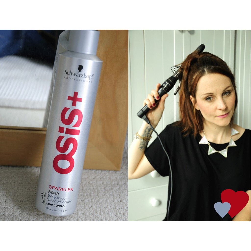 [CHÍNH HÃNG] DƯỠNG CHẤT XỊT BÓNG TÓC OSIS+ SPARKLER 300ML