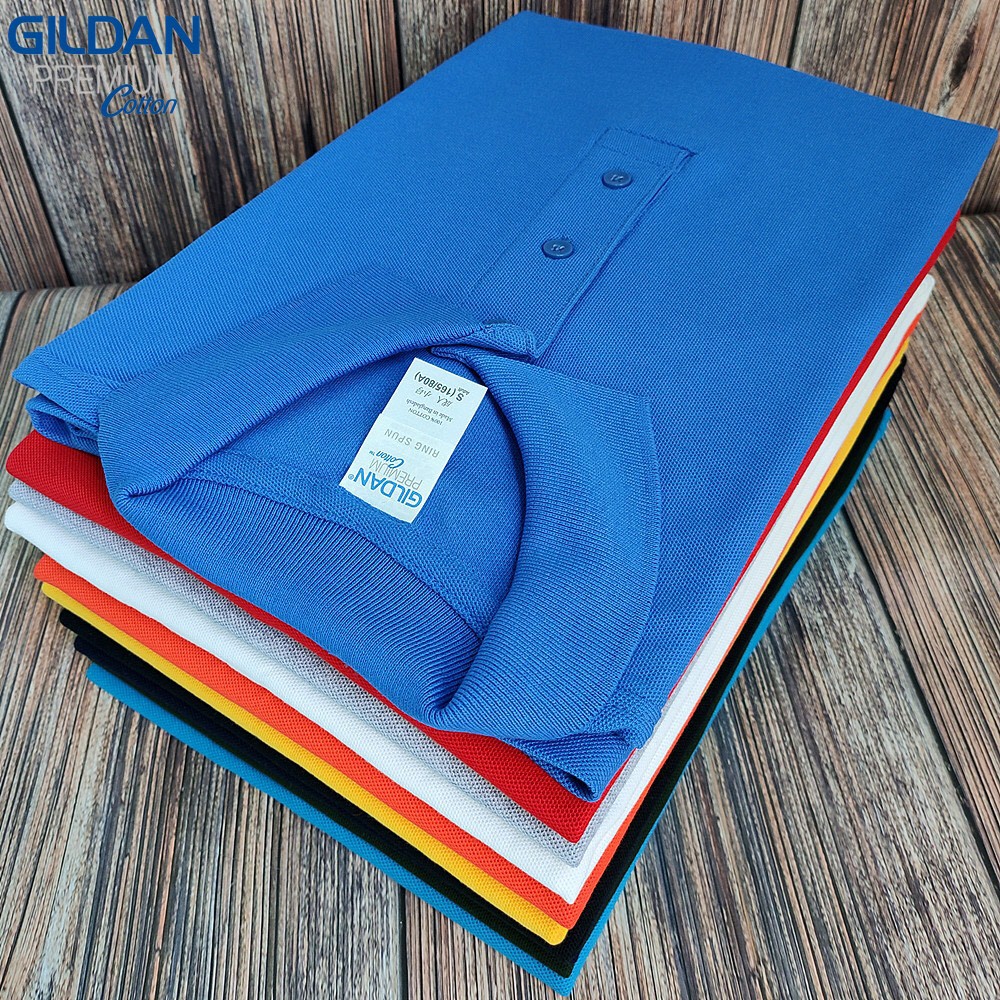 [ÁO THUN MỸ] Áo POLO Gildan màu đen [MÃ 36C-6800]