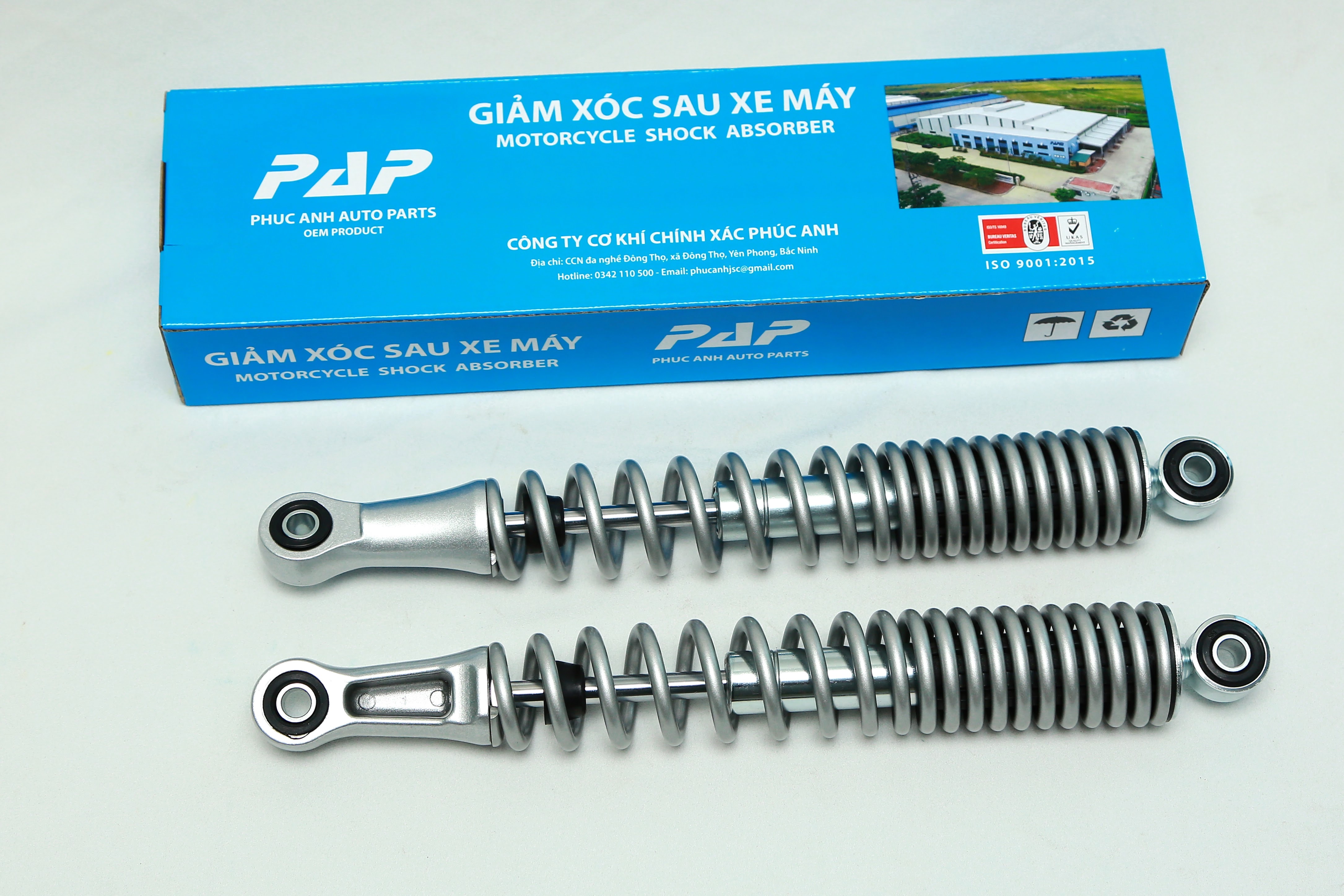 1 đôi Phuộc Giảm xóc sau xe máy WAVE ALPHA đời xe mới, ty phi 10