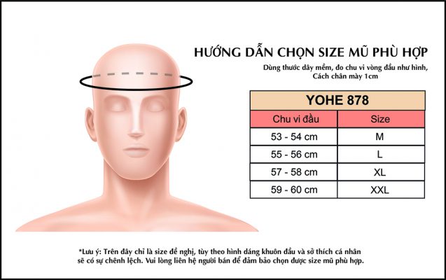 MŨ BẢO HIỂM YOHE 890 NAVI - Gloss Orange Blue