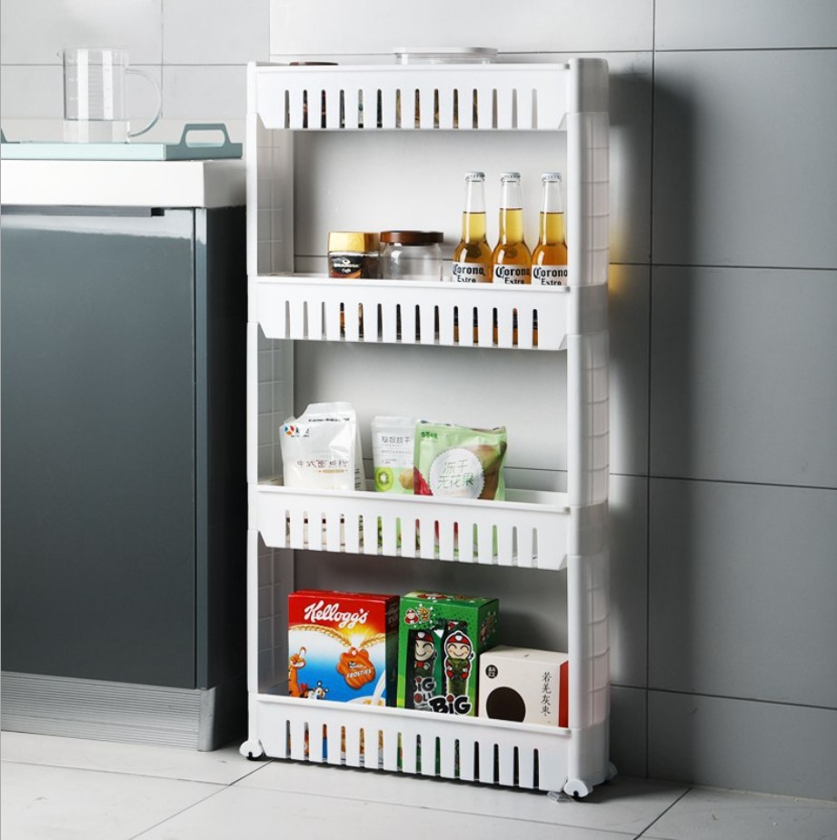 kệ 3 tầng có bánh xe