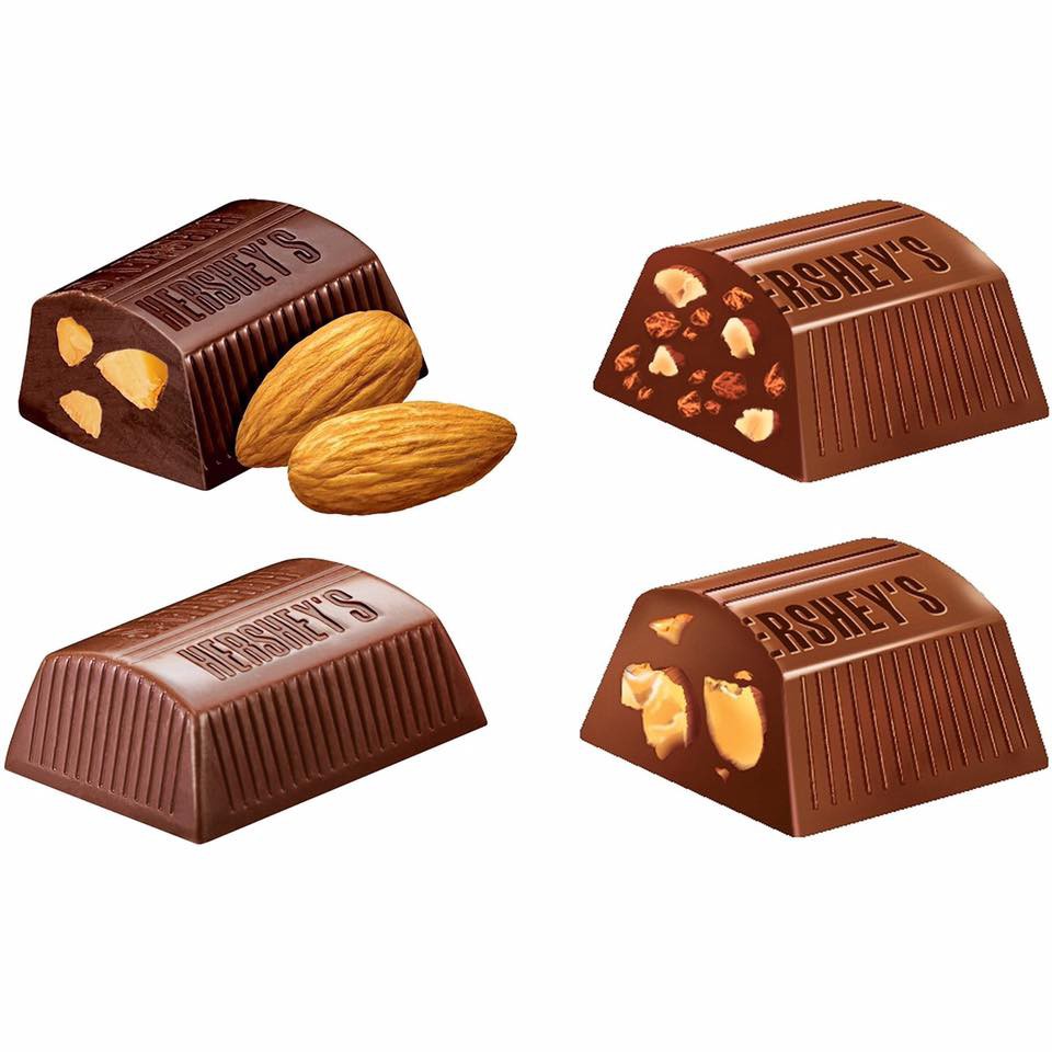 Hershey's Nuggets Milk With Almonds Chocolate 289gr