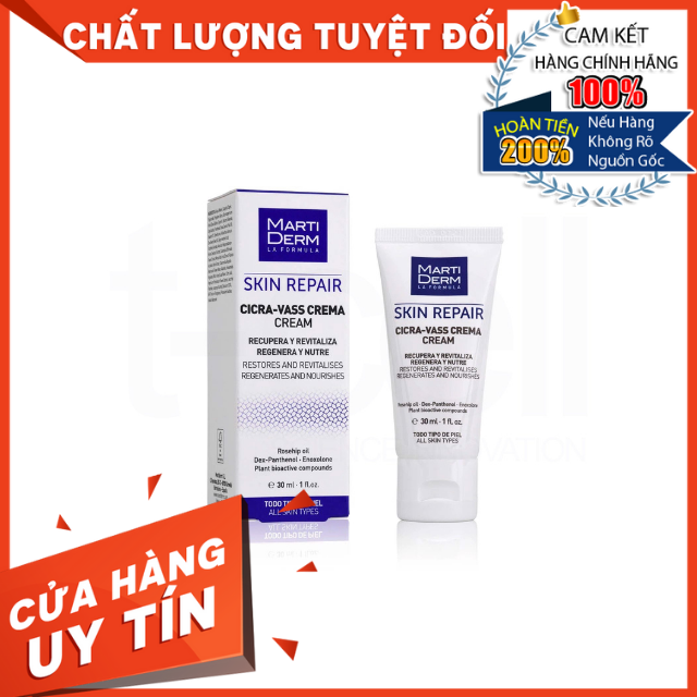 Imports-moisturizing cream B5 martiderm skin repair CICRA Vass cream reduce irritation replicate the dress elastic skin damage, sensitive, translucent intensive anti-aged-duocmyphamdran
