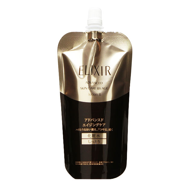 Nước hoa hồng nâng cơ, chống nhăn Shiseido Elixir Advanced II (150ml) [Túi thay thế]
