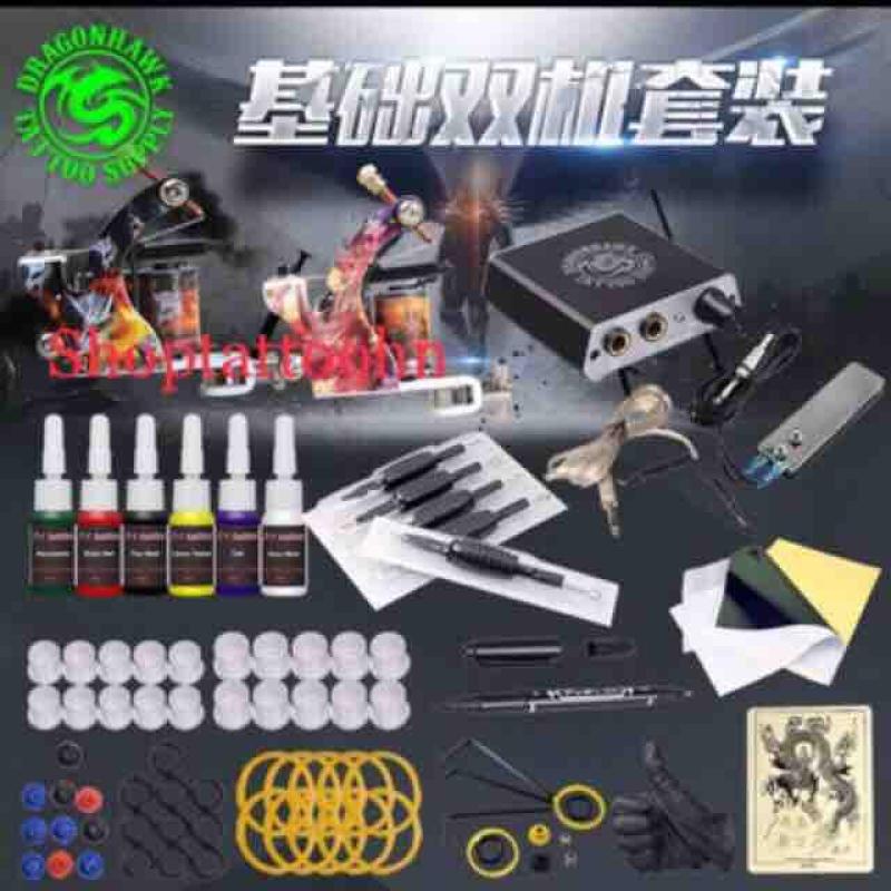 Bộ kit 2 máy xăm dành cho người mới học xăm