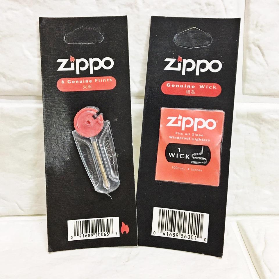 COMBO Tim Và Đá Lửa Thay Zippo, Bấc Và Đá Zippo Mỹ Loại Xịn..