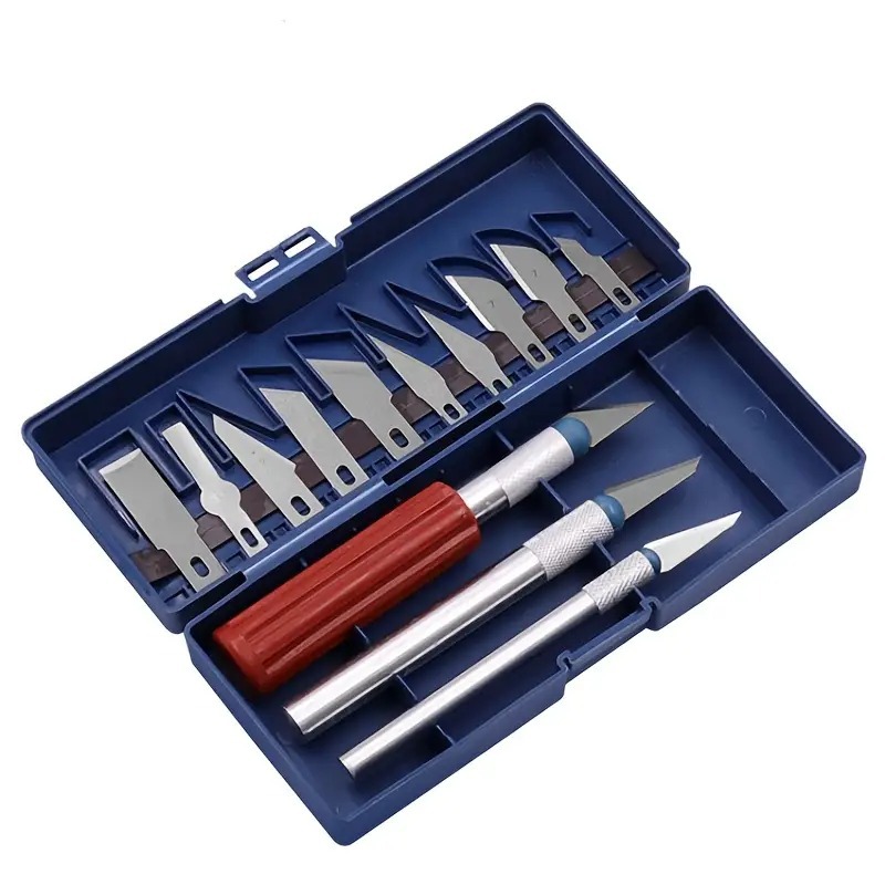 Bộ dao khắc thanh nhôm 13 mónBộ dao khắc thanh nhôm 13 món