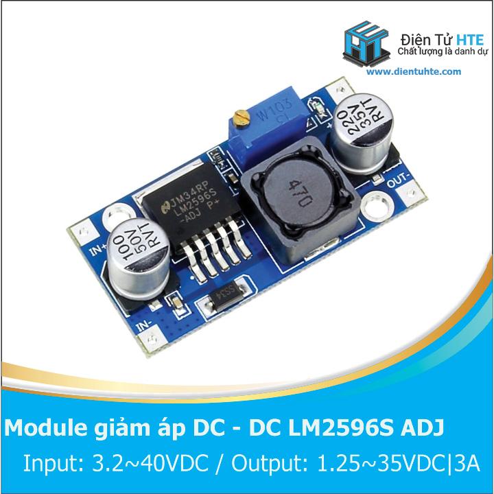Module giảm áp dc - dc lm2596s adj
