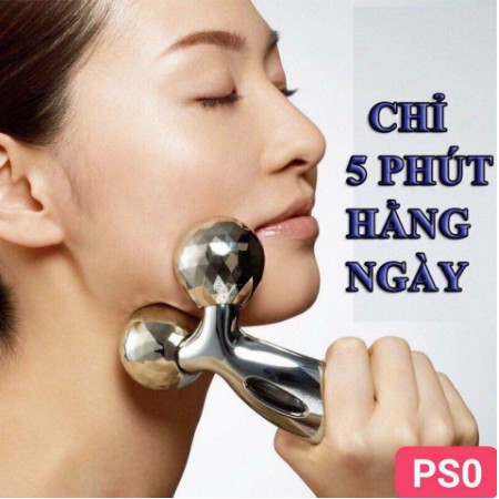 [FREE SHIP] Con lăn massa mặt 3D cao cấp, em dịu với nàn da mặt
