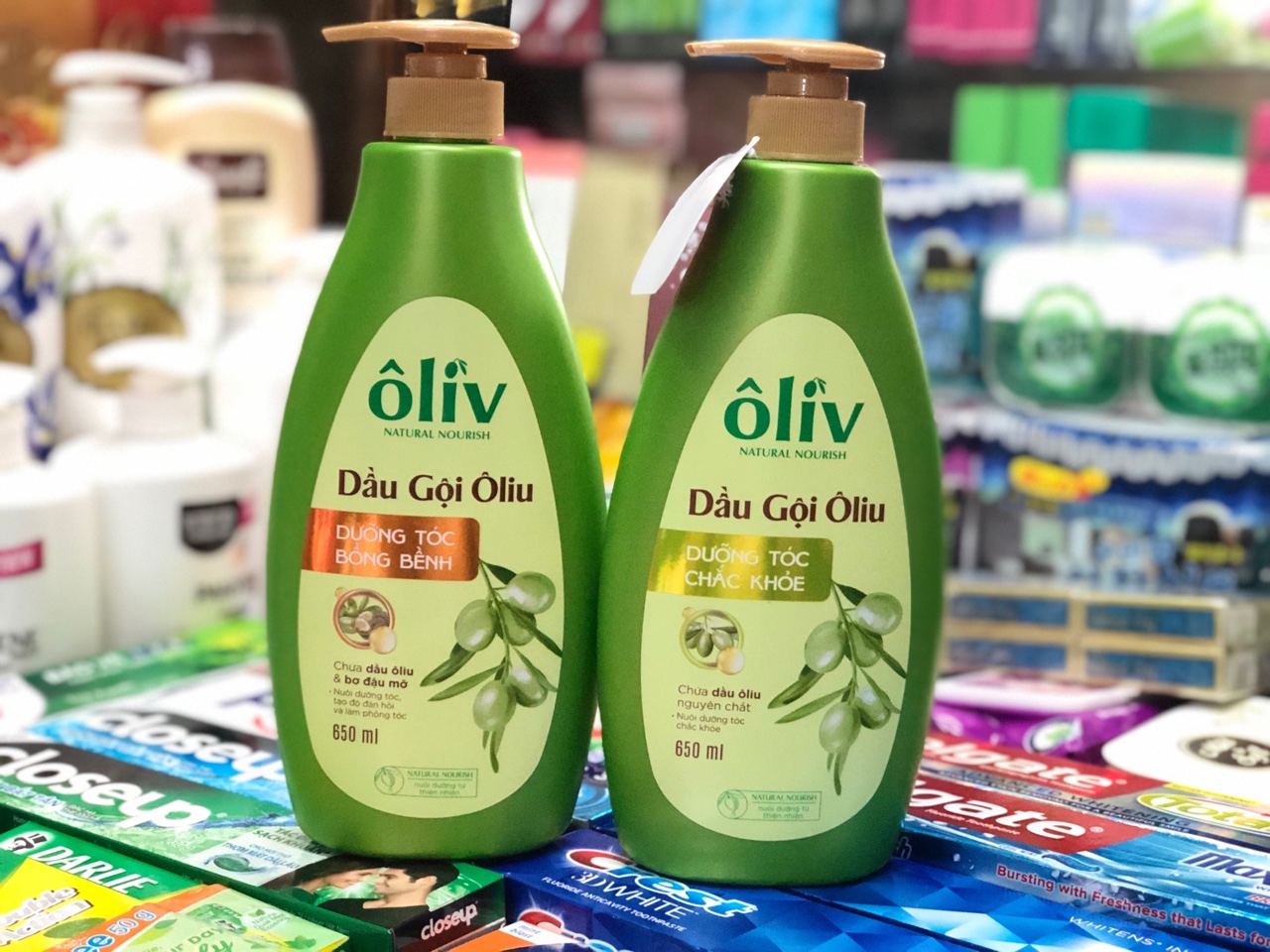 Dầu Gội Oliv-Oliu 650ML