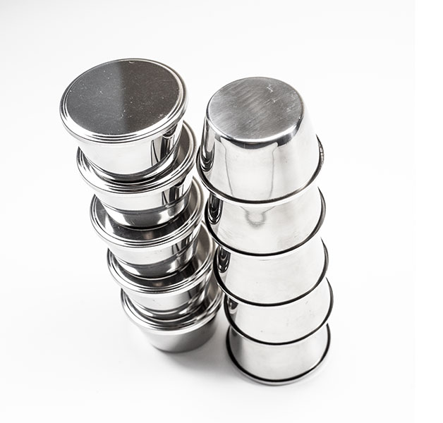 Combo 5 khuôn bánh flan inox 304